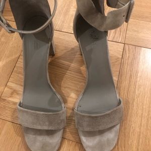 Vince gray suede sandal. Size 9